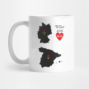 The Best of both Worlds - Germany - Spain Mug